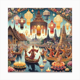 Thailand lovely Canvas Print