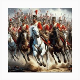 British Cavalry Canvas Print