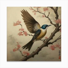 Asian Bird Canvas Print