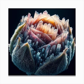 Crystal Flower Canvas Print