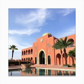 Marrakesh Hotel Canvas Print