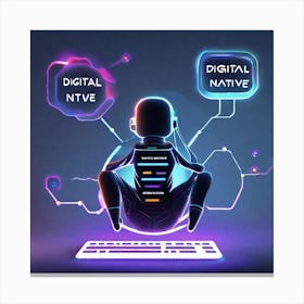 Digital Nive Canvas Print