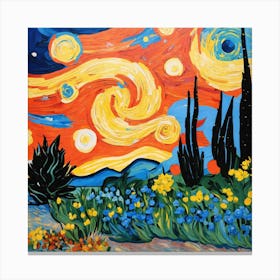 Starry Night 57 Canvas Print