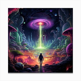 Psychedelic Art 9 Canvas Print