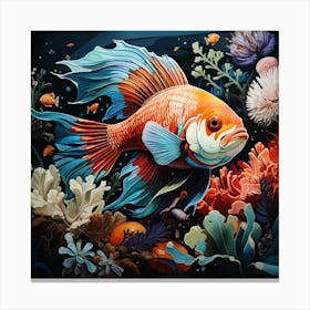 Betta Fish 5 Canvas Print