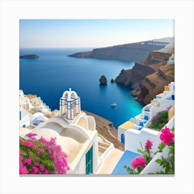 Oia, Greece Canvas Print