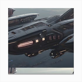 Spaceship Canvas Print