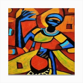 African Art #30 Canvas Print