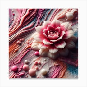 Abstract “Flower” 3 Canvas Print