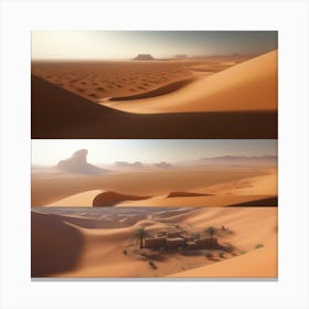 Sahara Desert 156 Canvas Print