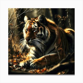 Wild Animal Creative Portrait 164 Canvas Print