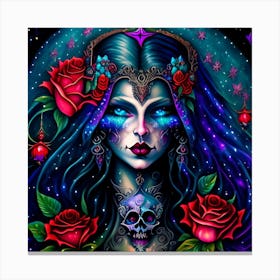 Day Of The Dead 3 Canvas Print