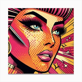 Pop Egyptian Nour Enchant Canvas Print