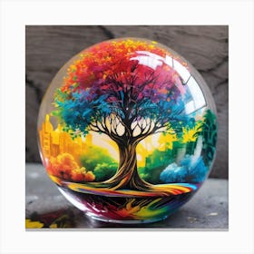 Tree Of Life 90 Canvas Print