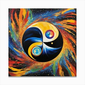 Yin Yang 3 Canvas Print