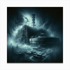 Nuclear Power Plant Canvas Print