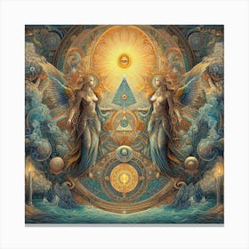 Angels Of Light Canvas Print