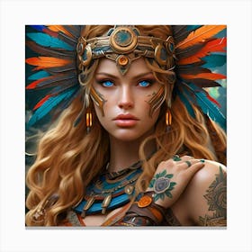 Zaniah Stormfeather Canvas Print