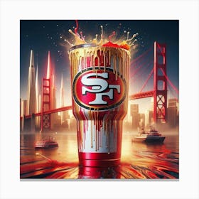 San Francisco 49ers 17 Canvas Print