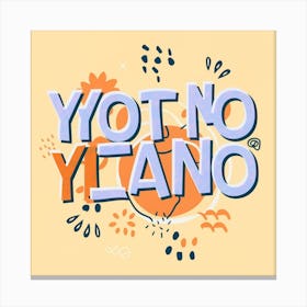 Yoty Yano Canvas Print
