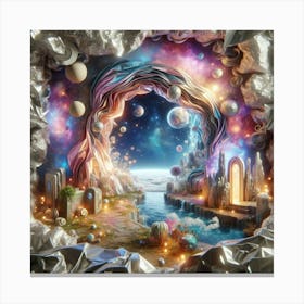 Shine Color Canvas Print