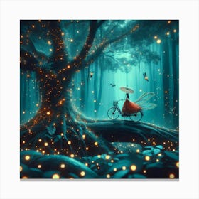 Fairy In The Forest 1 Canvas Print