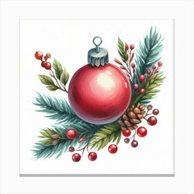 Christmas Ornament 1 Canvas Print