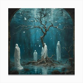 Ghosts Of The Forest Canvas Print