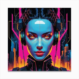 Cyberpunk 1 Canvas Print