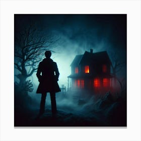 Haunted House 9 Canvas Print