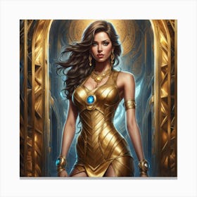 Egyptian Goddess 2 Canvas Print