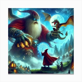 Santa Claus Canvas Print