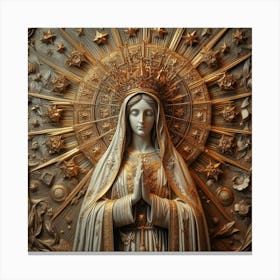 Mother Of Mercy Canvas Print