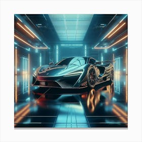 Futuristic Car 56 Canvas Print