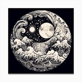 Yin And Yang 11 Canvas Print