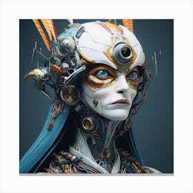 Futuristic Woman 1 Canvas Print