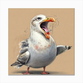 Seagull 11 Canvas Print