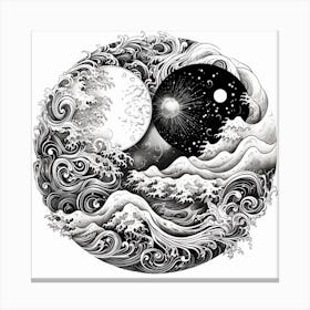 Yin Yang 63 Canvas Print