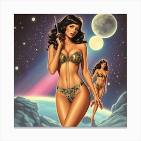 Sex And Space Canvas Print