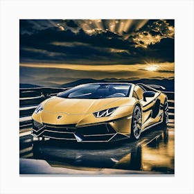 Lamborghini 16 Canvas Print