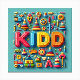 Kid toys Canvas Print