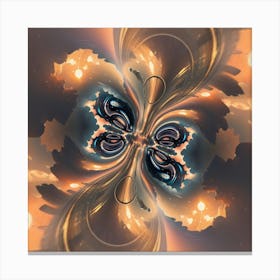 Abstract Fractal Canvas Print