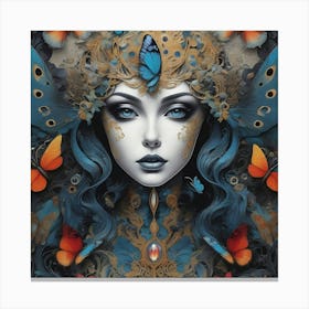 Lovely Butterfly Canvas Print