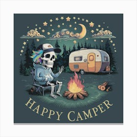 Happy Camper 3 Canvas Print