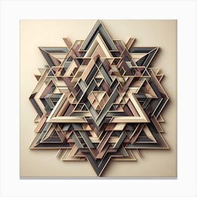 Geometric Art Canvas Print