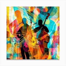 Jazz Musicians 4 Canvas Print