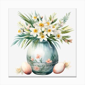 Easter Daffodils Canvas Print