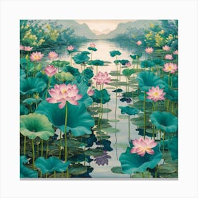 Chinese Art 52 Canvas Print