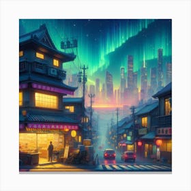 Urban Oasis 13 Canvas Print