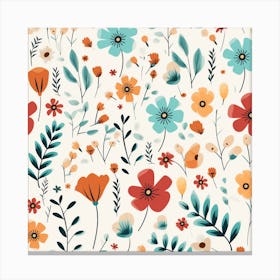 Floral Pattern Canvas Print